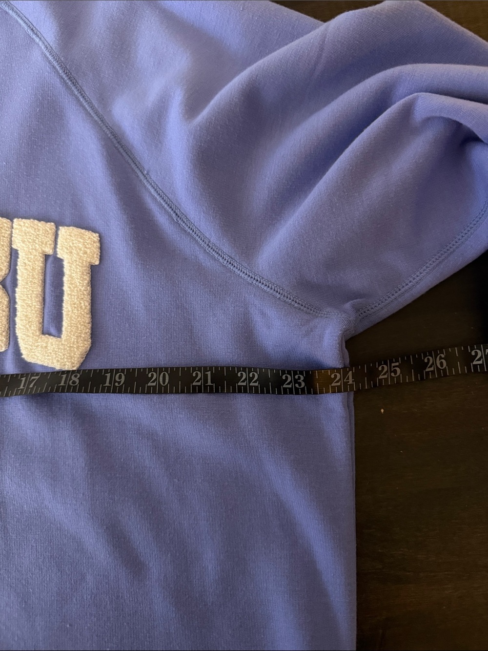 Sunnyside by Sundry Periwinkle Malibu Super Soft Crew Neck Sweatshirt Size Large - Picture 5 of 6
